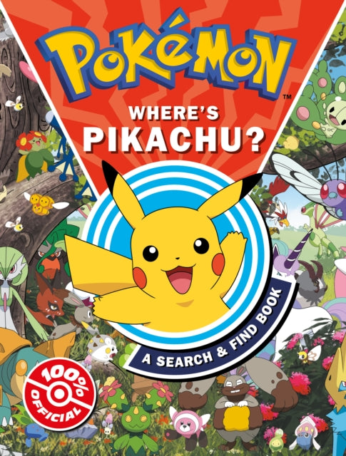 Pokemon Where’s Pikachu? A search & find book - 9780008547592