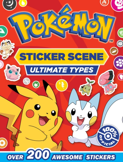 POKEMON ULTIMATE TYPES STICKER SCENE - 9780008615451
