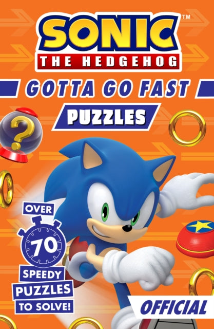 Sonic the Hedgehog Gotta Go Fast Puzzle Book - 9780008680831