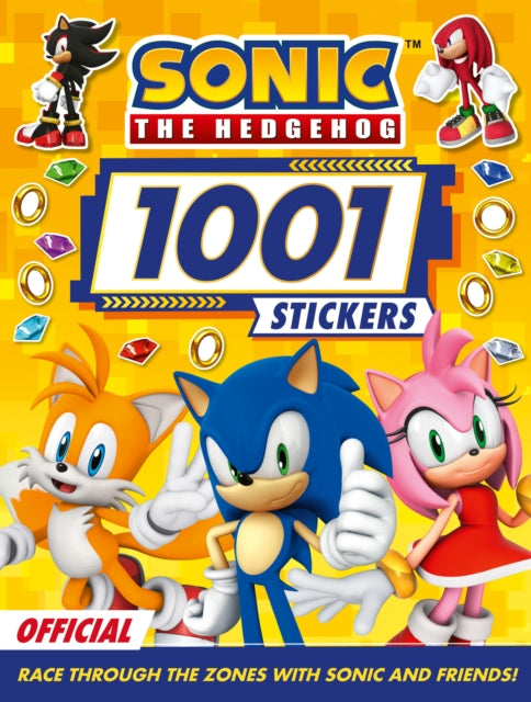 Sonic the Hedgehog 1001 Stickers - 9780008729837