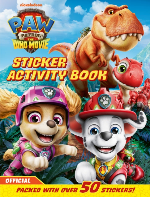 PAW Patrol: The Dino Movie Sticker Activity Book - 9780008755867