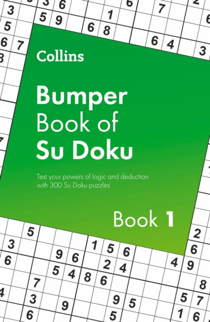 Collins Bumper Book of Su Doku book 1 : 300 Su Doku Puzzles - 9780008762834