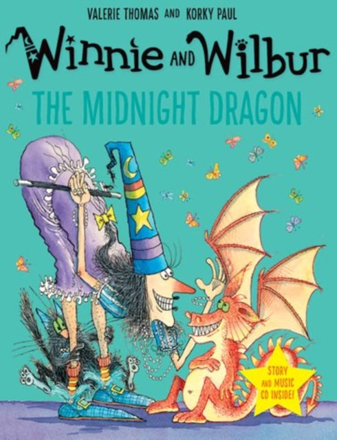 Winnie and Wilbur: The Midnight Dragon with audio CD - 9780192749093