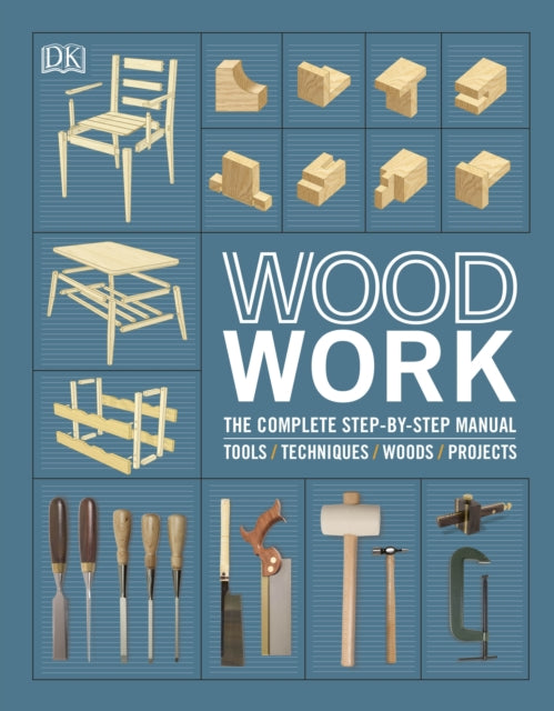 Woodwork : The Complete Step-by-step Manual - 9780241412428