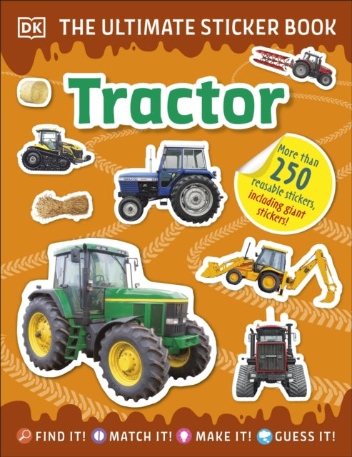 Ultimate Sticker Book Tractor - 9780241467084