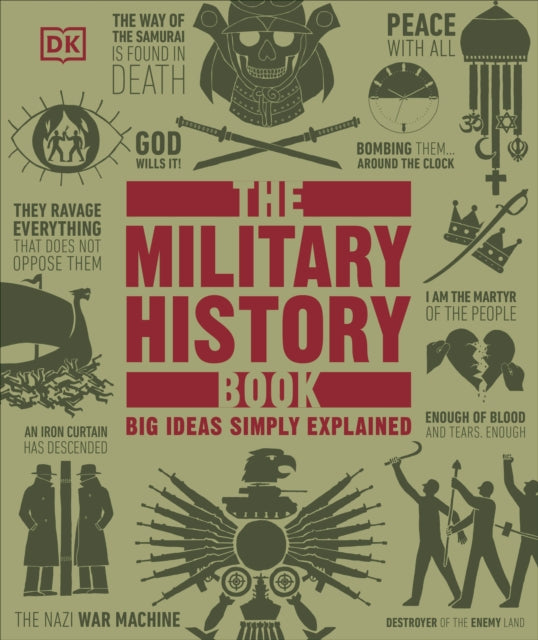 The Military History Book : Big Ideas Simply Explained - 9780241515693