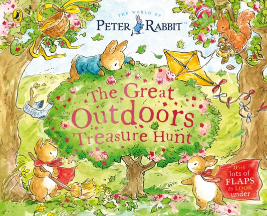 Peter Rabbit: The Great Outdoors Treasure Hunt : A Lift-the-Flap Storybook - 9780241648247