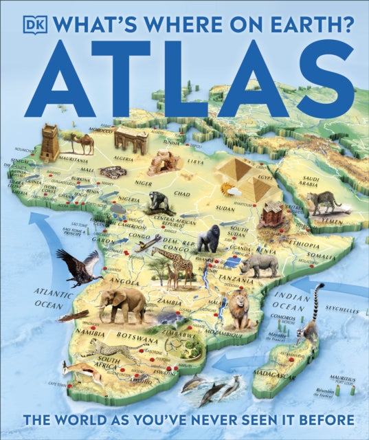 What's Where on Earth? Atlas : The World as You've Never Seen It Before! - 9780241648735