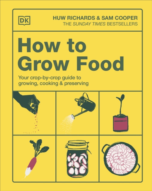 How to Grow Food : Your Crop-by-Crop Guide to Growing, Cooking, & Preserving - 9780241767030