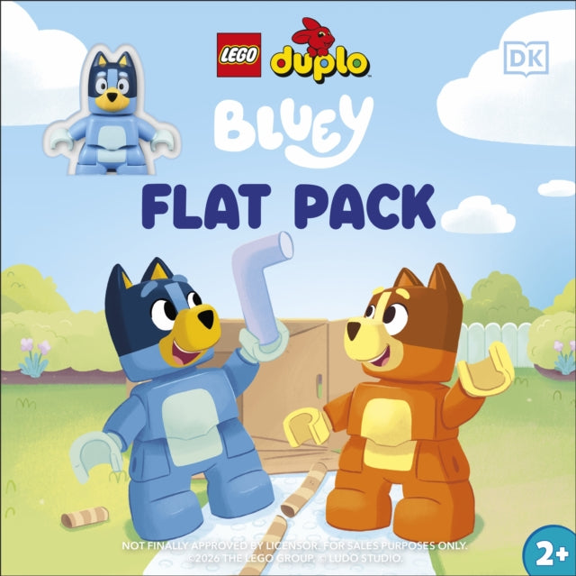 LEGO DUPLO Bluey Flat Pack : With LEGO DUPLO Bluey Figure! - 9780241785980