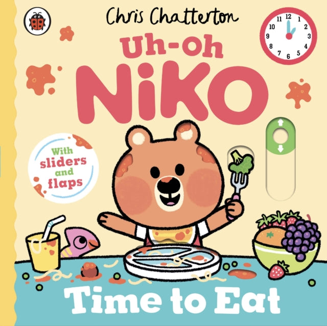 Uh-Oh, Niko: Time to Eat! : a push, pull and slide story - 9780241797693