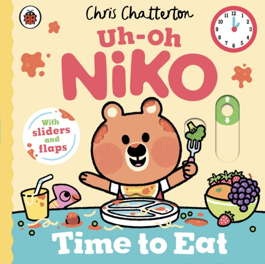 Uh-Oh, Niko: Time to Eat! : a push, pull and slide story - 9780241797693