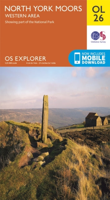 North York Moors - Western Area : OL 26 - 9780319242650