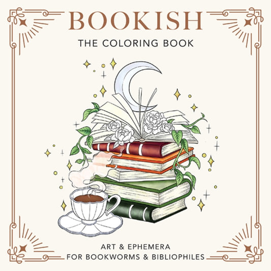 Bookish: The Coloring Book : Art & Ephemera for Bookworms & Bibliophiles - 9780486855202