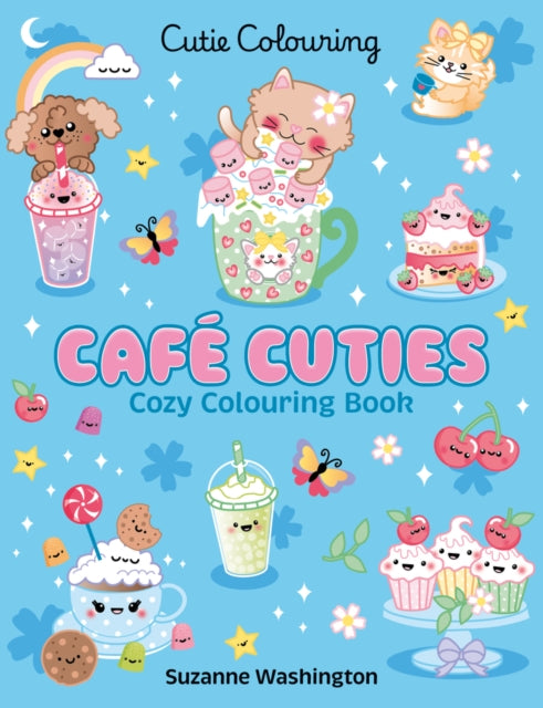 Cafe Cuties: Colouring Book - 9780702342660