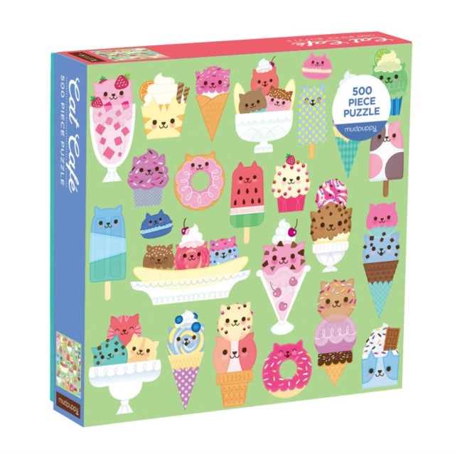 Cat Cafe 500 Piece Puzzle - 9780735355859