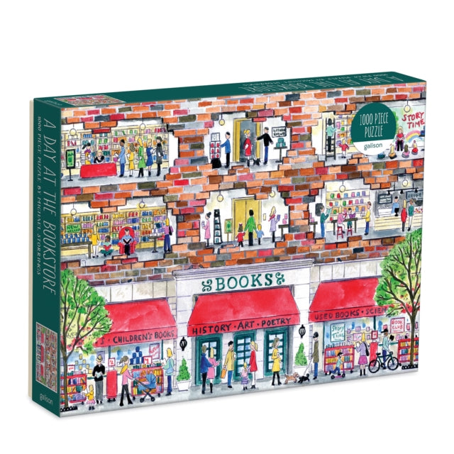 Michael Storrings A Day at the Bookstore 1000 Piece Puzzle - 9780735367081