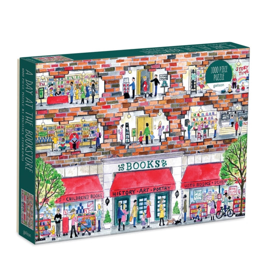 Michael Storrings A Day at the Bookstore 1000 Piece Puzzle - 9780735367081