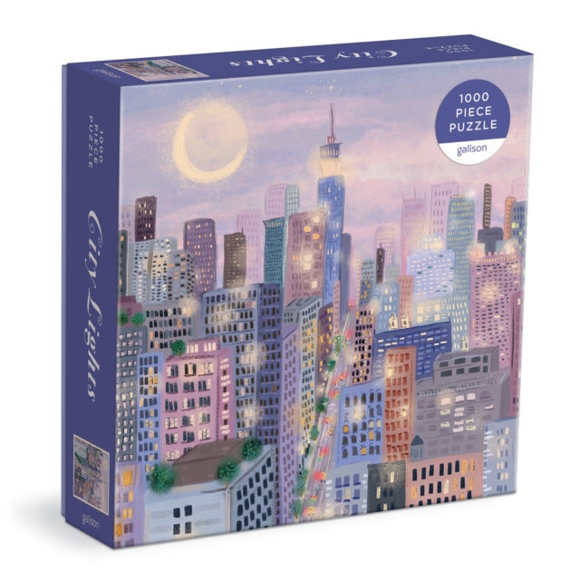 City Lights 1000 Pc Puzzle In a Square box - 9780735371675