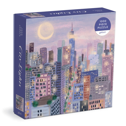 City Lights 1000 Pc Puzzle In a Square box - 9780735371675