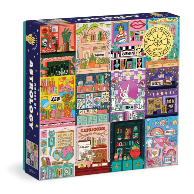 House of Astrology 500 Piece Foil Puzzle - 9780735374881