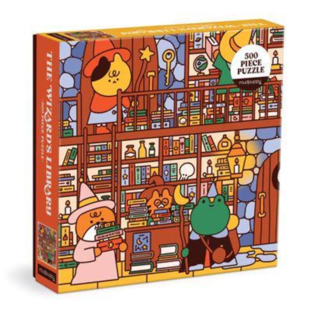 The Wizard's Library 500 Piece Family Puzzle - 9780735375260