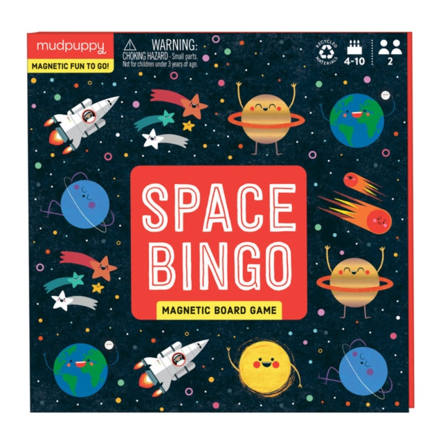 Space Bingo Magnetic Board Game - 9780735377332