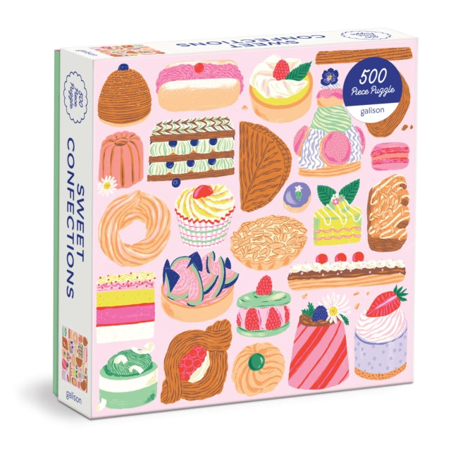 Sweet Confections 500 Piece Puzzle - 9780735377899