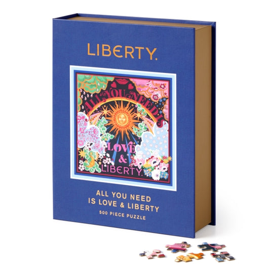 Liberty All You Need is Love 500 Piece Book Puzzle - 9780735380097
