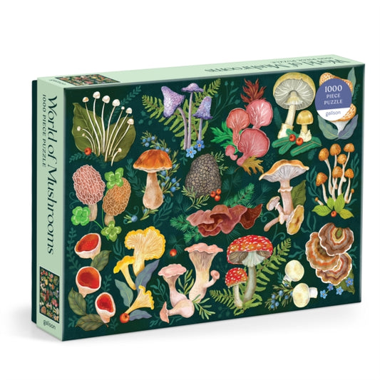 World of Mushrooms 1000 Piece Puzzle - 9780735382268