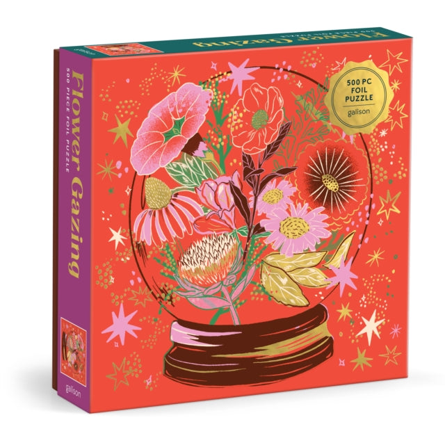 Flower Gazing 500 Piece Foil Puzzle - 9780735382831
