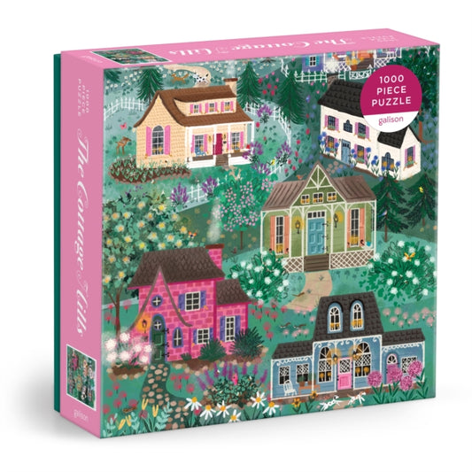 Joy Laforme The Cottage Hills 1000 Piece Puzzle in a Square Box - 9780735383562