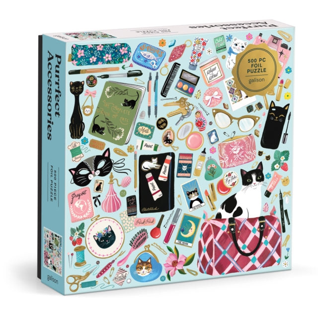 Purrfect Accessories 500 Piece Foil Puzzle - 9780735384293