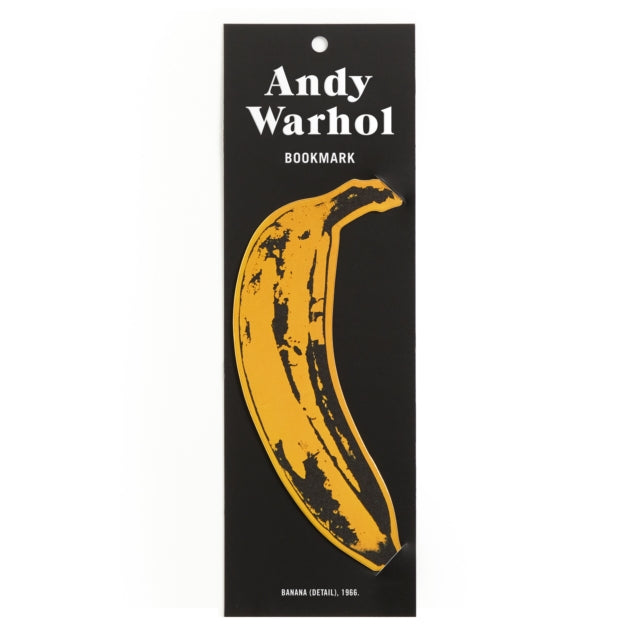 Warhol Banana Shaped Bookmark - 9780735384620
