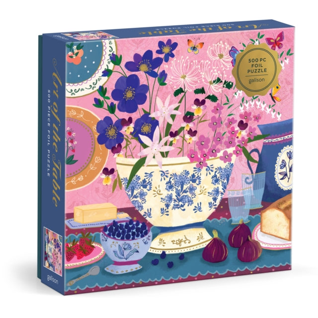Joy Laforme Art of the Table 500 Piece Foil Puzzle - 9780735384705