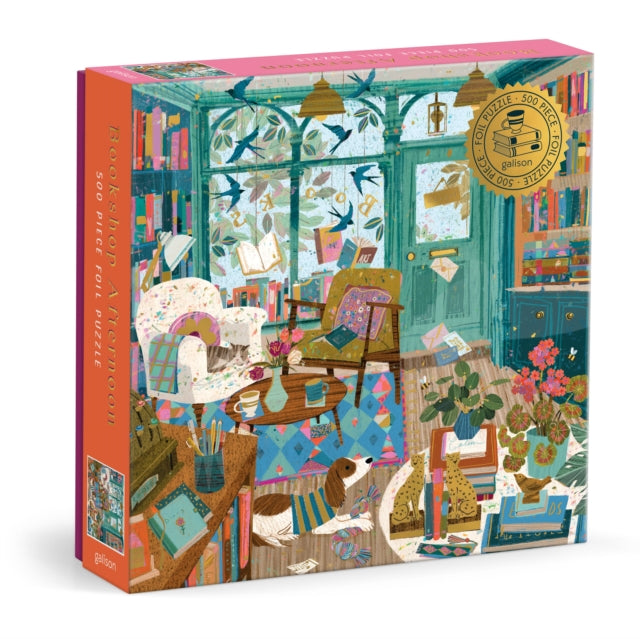 Bookshop Afternoon 500 Piece Foil Puzzle - 9780735386808