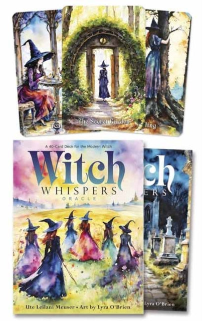 Witch Whispers Oracle : A 40-Card Deck for the Modern Witch - 9780738782775