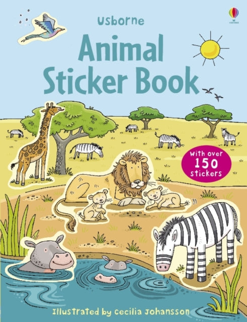 First Sticker Book Animals - 9780746098974