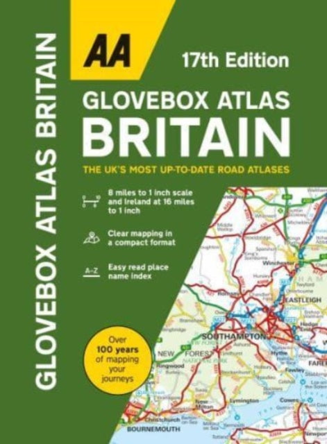 AA Glovebox Atlas Britain - 9780749583422