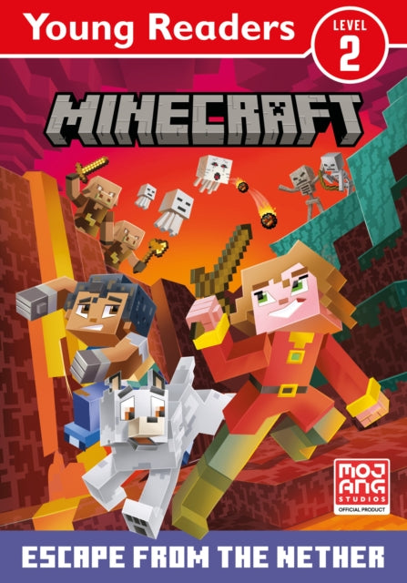 Minecraft Young Readers: Escape from the Nether! - 9780755500468