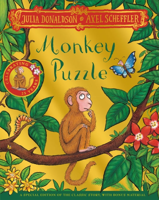 Monkey Puzzle 25th Anniversary Edition : with a shiny gold foil cover and fun activities to make and do! - 9781035049455