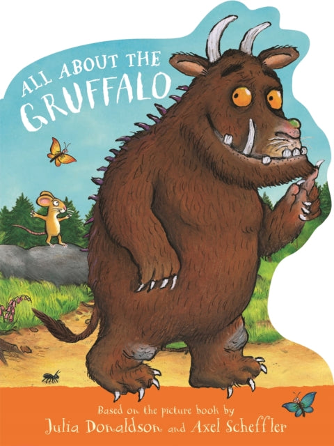 All About the Gruffalo : A shaped board book, perfect for little paws! - 9781035049479