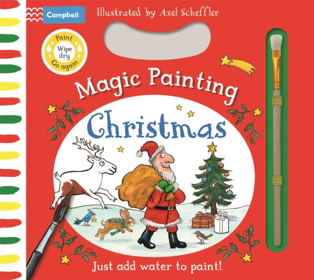 Christmas Magic Painting : Just add water to paint! - 9781035052158
