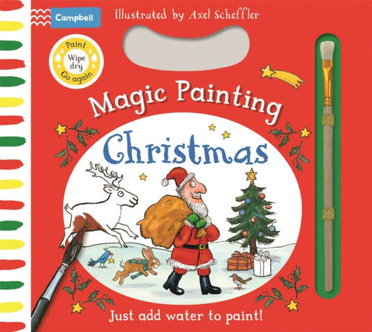 Christmas Magic Painting : Just add water to paint! - 9781035052158
