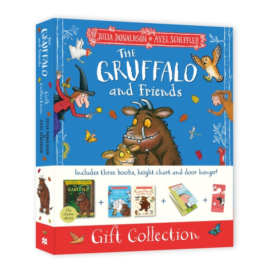 The Gruffalo and Friends Gift Collection : Three books plus a height chart and door hanger! - 9781035052196