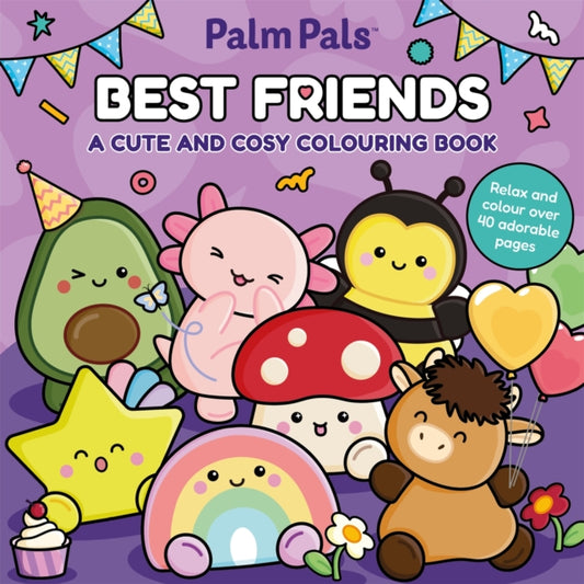 Palm Pals Best Friends: A Cute and Cosy Colouring Book - 9781037407413