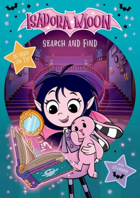 Isadora Moon: Search and Find Activity Book, packed with magical puzzles and stickers (as seen on TV) - 9781382084635