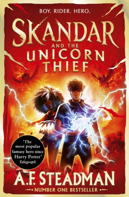 Skandar and the Unicorn Thief : GO ALL IN for the National Year of Reading with the biggest fantasy adventure series since Harry Potter - 9781398556799