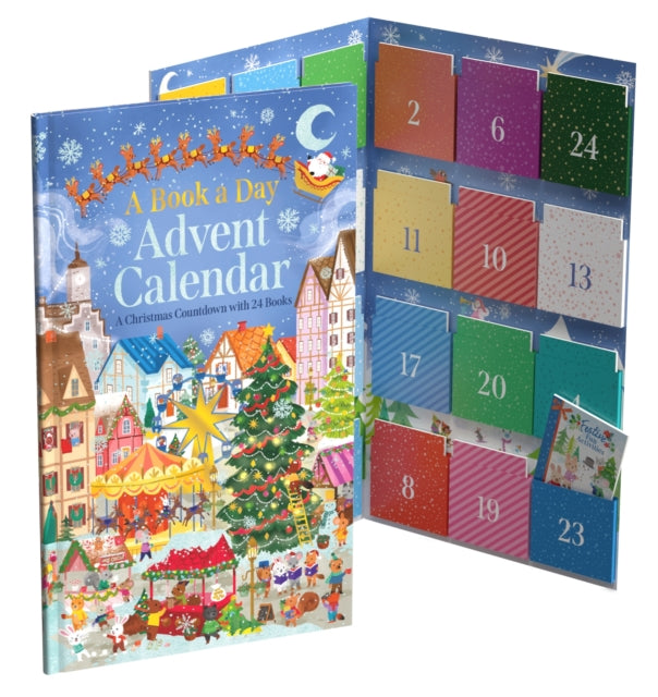 A Book a Day Advent Calendar : A Christmas Countdown with 24 Books - 9781398837669