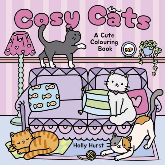 Cosy Cats Cute Colouring Book - 9781398867581